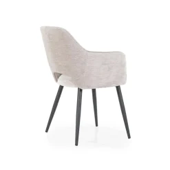 Eleonora Eetkamerstoelen|Eetkamerstoel Esmee Beige 58cm