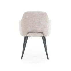 Eleonora Eetkamerstoelen|Eetkamerstoel Esmee Beige 58cm