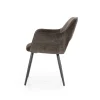 Eleonora Eetkamerstoelen|Eetkamerstoel Esmee Bruin 58cm