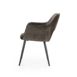 Eleonora Eetkamerstoelen|Eetkamerstoel Esmee Bruin 58cm