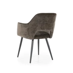 Eleonora Eetkamerstoelen|Eetkamerstoel Esmee Bruin 58cm