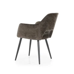 Eleonora Eetkamerstoelen|Eetkamerstoel Esmee Bruin 58cm