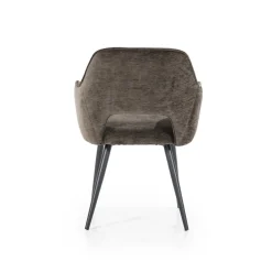 Eleonora Eetkamerstoelen|Eetkamerstoel Esmee Bruin 58cm