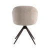 Label51 Eetkamerstoelen|Eetkamerstoel Fiby Clay met Brons poot