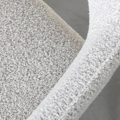 Label51 Eetkamerstoelen|Eetkamerstoel Finley Wit Boucle