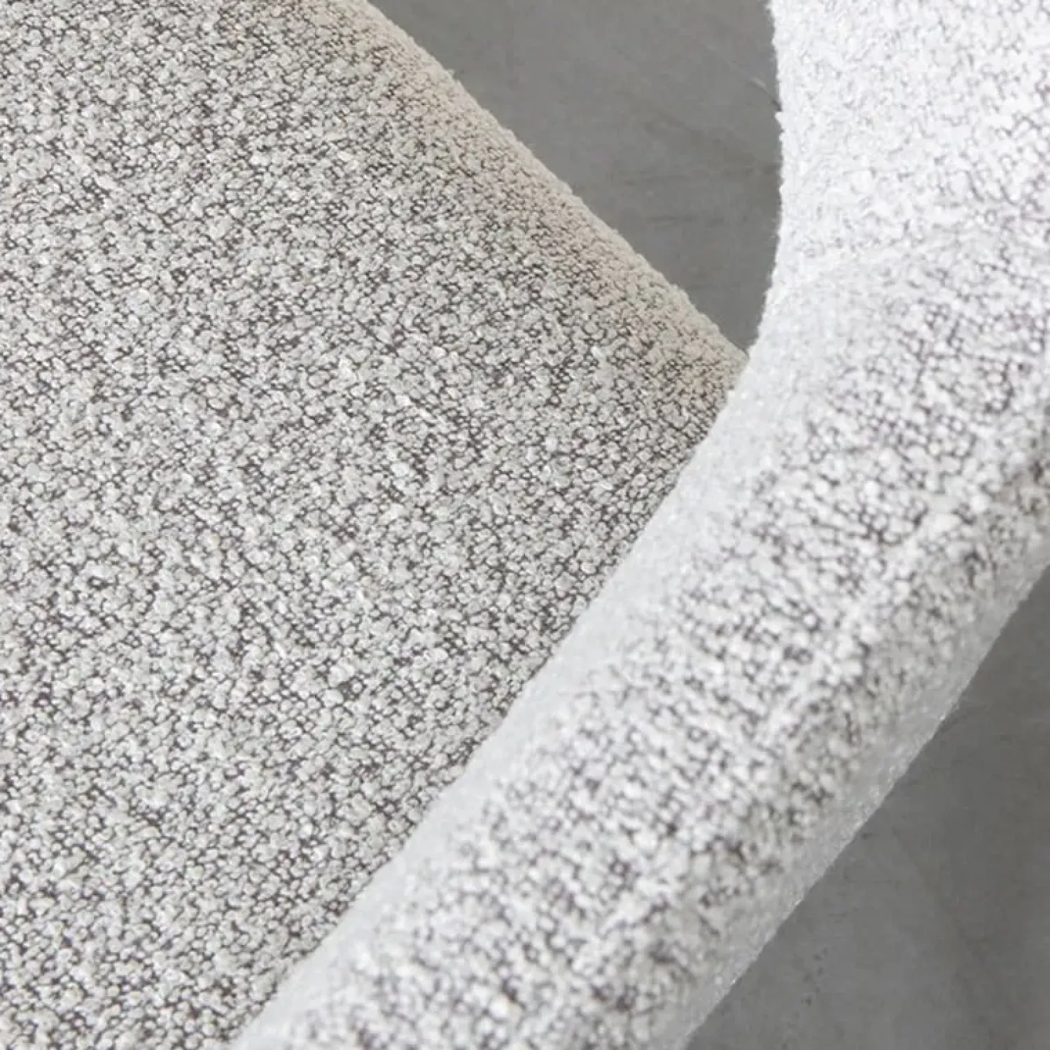 Label51 Eetkamerstoelen|Eetkamerstoel Finley Wit Boucle