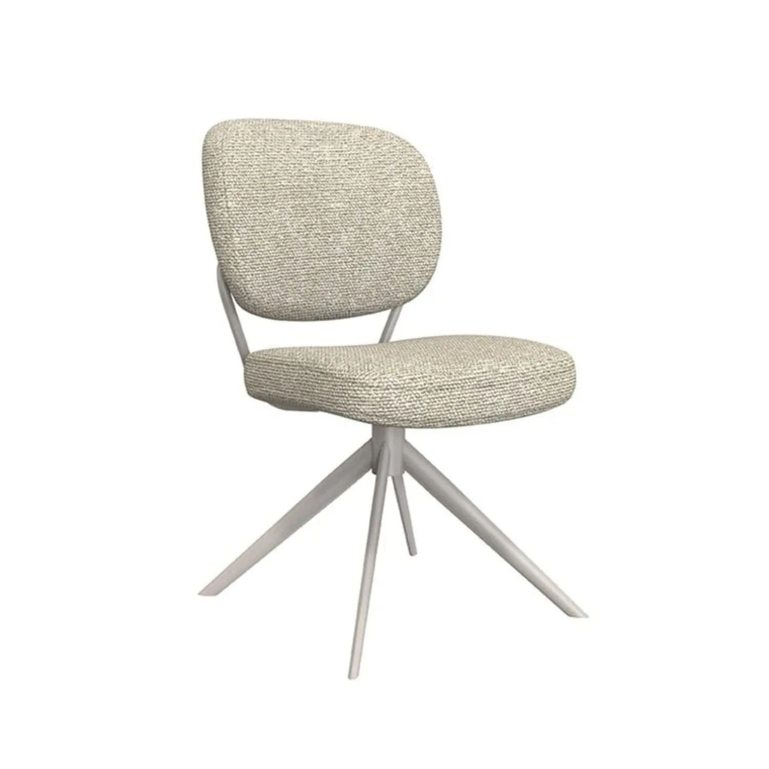 Label51 Eetkamerstoelen|Eetkamerstoel Geneva Naturel Boucle