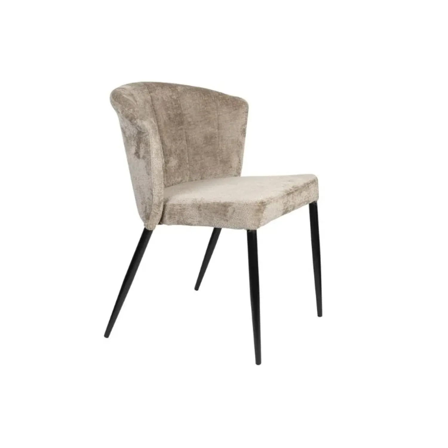 Dutchbone Eetkamerstoelen|Eetkamerstoel Georgia Beige
