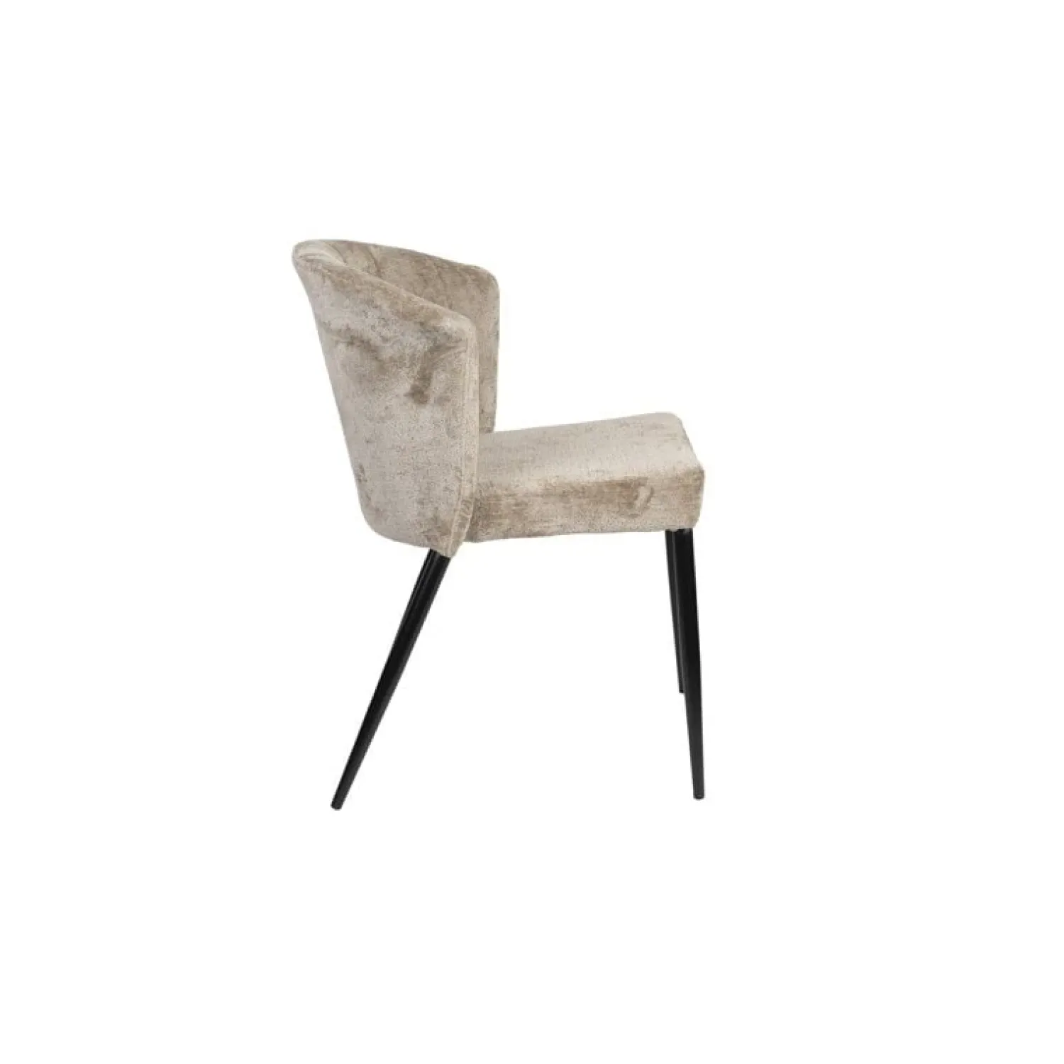 Dutchbone Eetkamerstoelen|Eetkamerstoel Georgia Beige