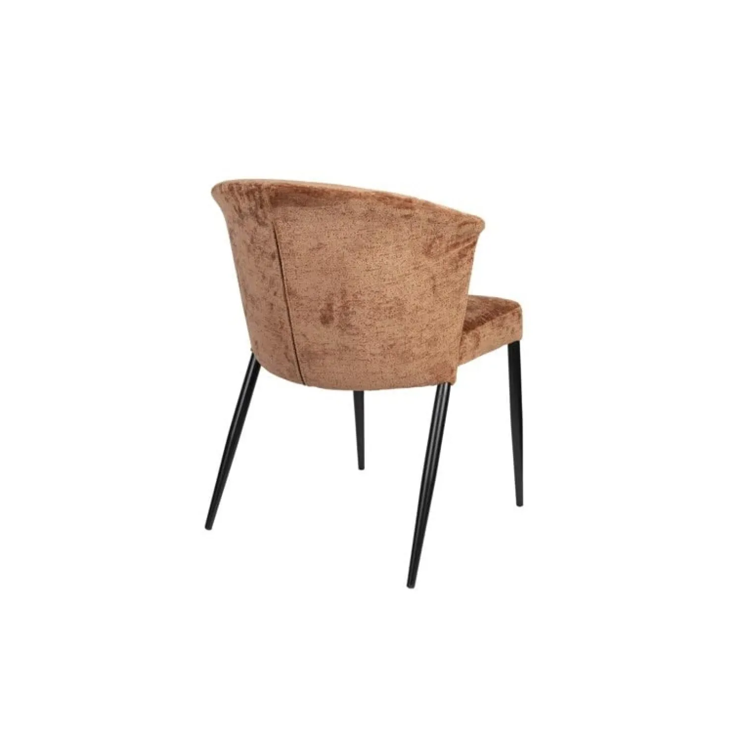 Dutchbone Eetkamerstoelen|Eetkamerstoel Georgia Terracotta