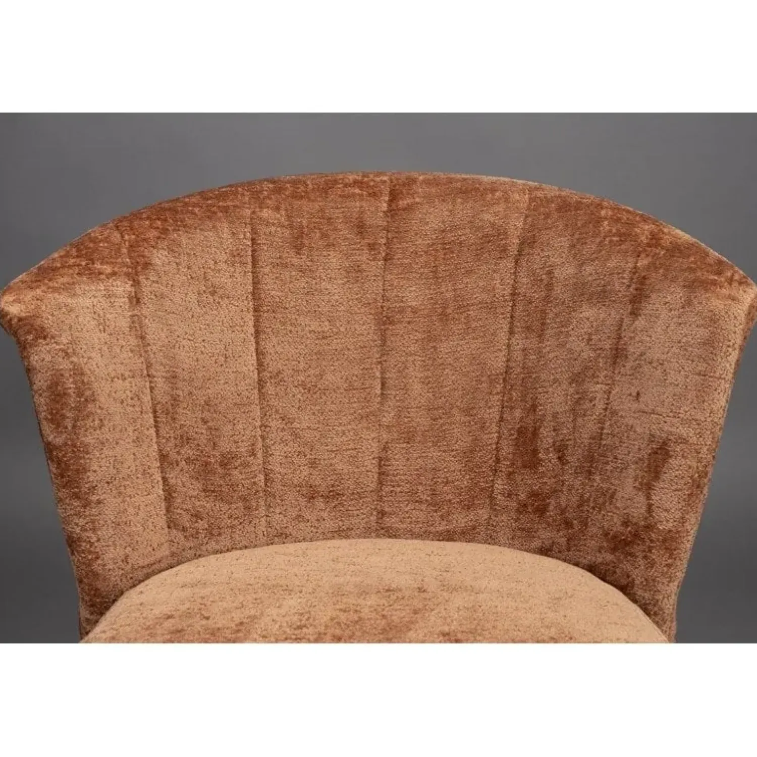 Dutchbone Eetkamerstoelen|Eetkamerstoel Georgia Terracotta