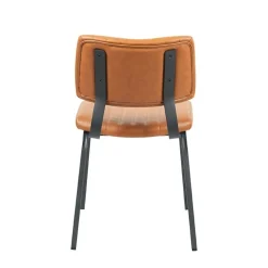 Label51 Eetkamerstoelen|Eetkamerstoel Gusto Cognac