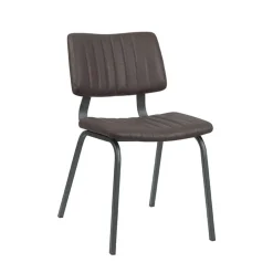 Label51 Eetkamerstoelen|Eetkamerstoel Gusto Donkerbruin