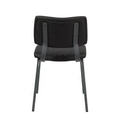Label51 Eetkamerstoelen|Eetkamerstoel Gusto Zwart