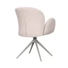 Label51 Eetkamerstoelen|Eetkamerstoel Kimball Naturel Boucle