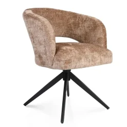 Furndea Eetkamerstoelen|Eetkamerstoel Lana Cinnamon