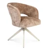 Furndea Eetkamerstoelen|Eetkamerstoel Lana Cinnamon met zand poot