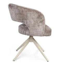 Furndea Eetkamerstoelen|Eetkamerstoel Lana Clay met zand poot
