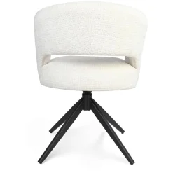 Furndea Eetkamerstoelen|Eetkamerstoel Lana Gebroken wit