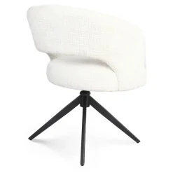 Furndea Eetkamerstoelen|Eetkamerstoel Lana Gebroken wit