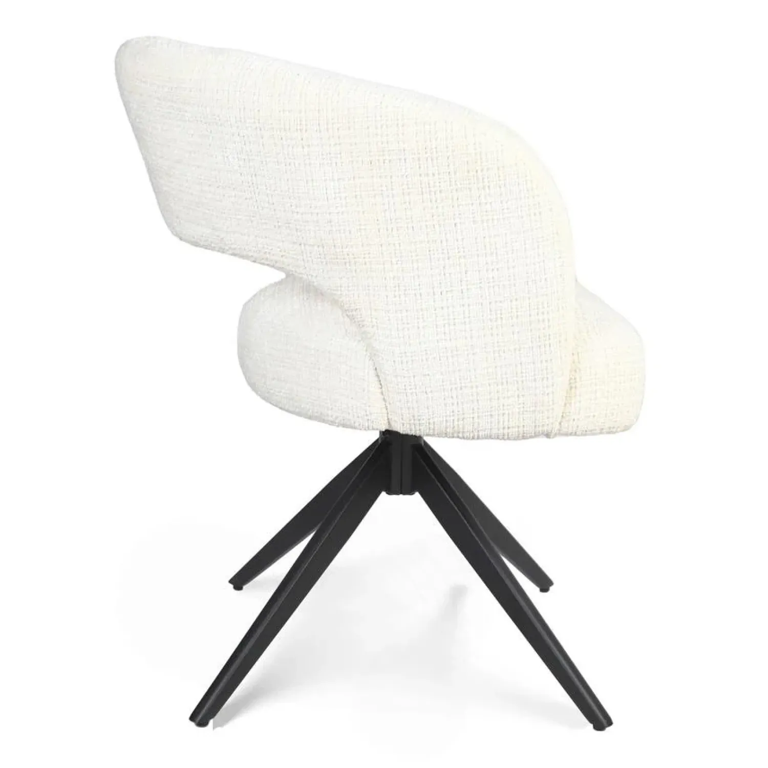 Furndea Eetkamerstoelen|Eetkamerstoel Lana Gebroken wit