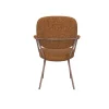 Label51 Eetkamerstoelen|Eetkamerstoel Lausanne Coral Boucle