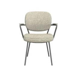 Label51 Eetkamerstoelen|Eetkamerstoel Lausanne Naturel Boucle