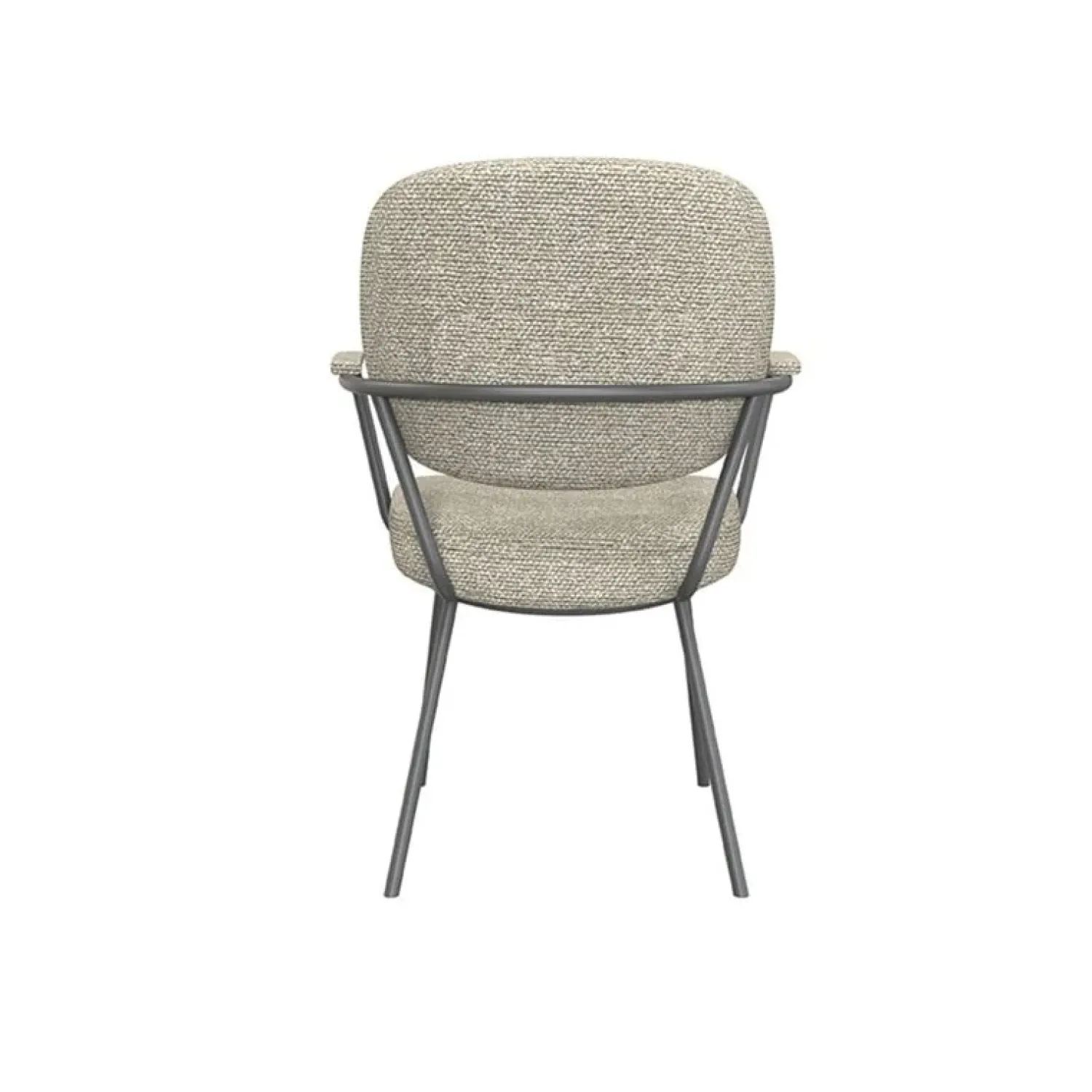 Label51 Eetkamerstoelen|Eetkamerstoel Lausanne Naturel Boucle