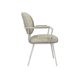 Label51 Eetkamerstoelen|Eetkamerstoel Lausanne Naturel Boucle