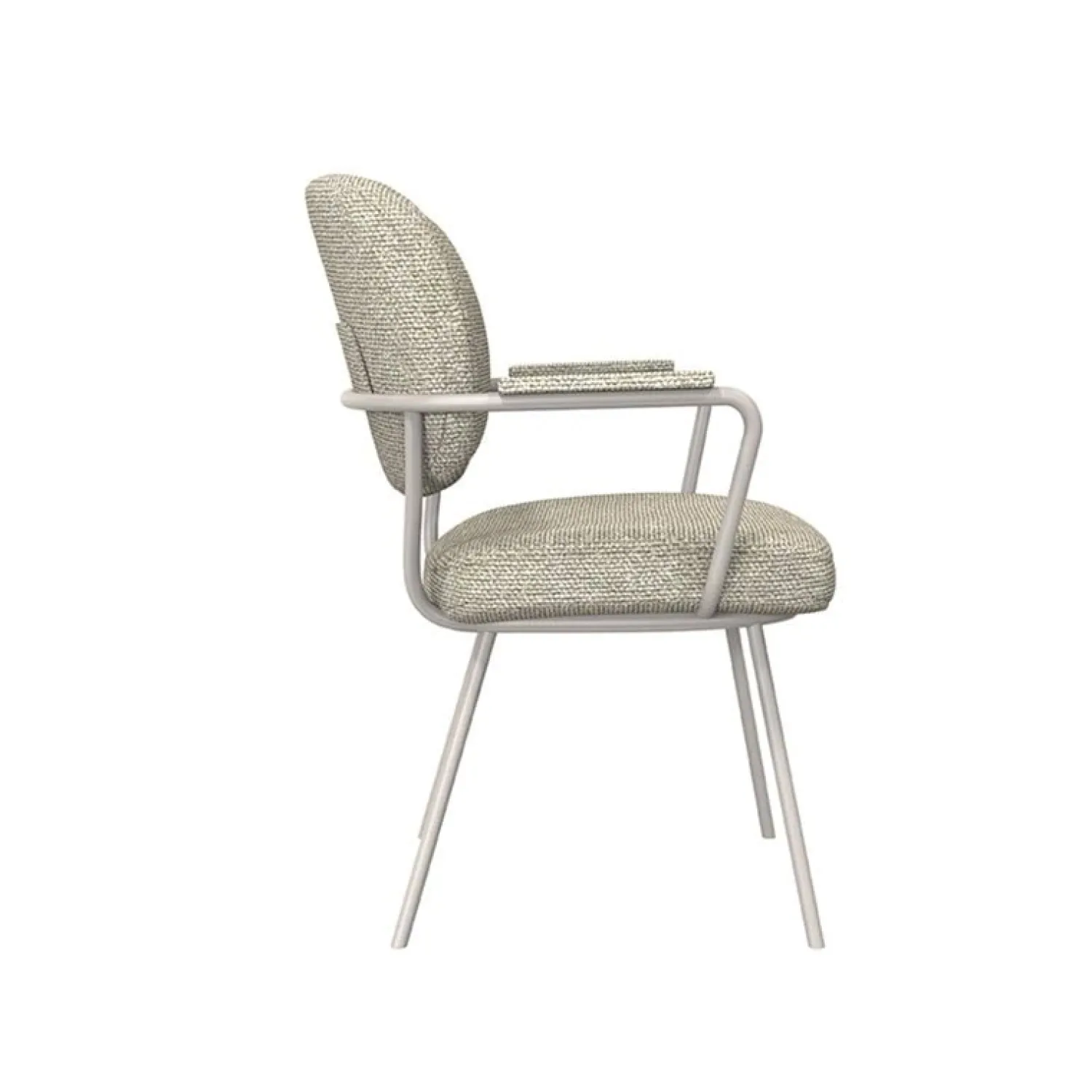 Label51 Eetkamerstoelen|Eetkamerstoel Lausanne Naturel Boucle