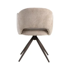 Label51 Eetkamerstoelen|Eetkamerstoel Lela Clay met Brons poot