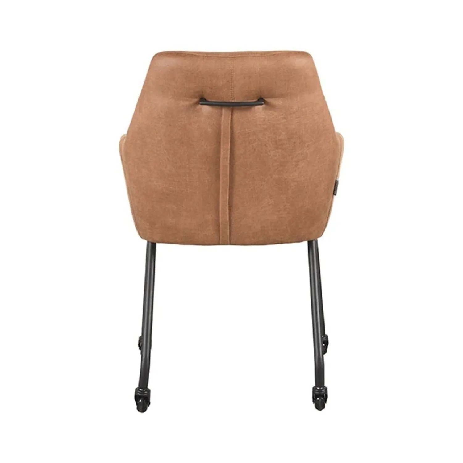 Cavetown Eetkamerstoelen|Eetkamerstoel Lenny cognac