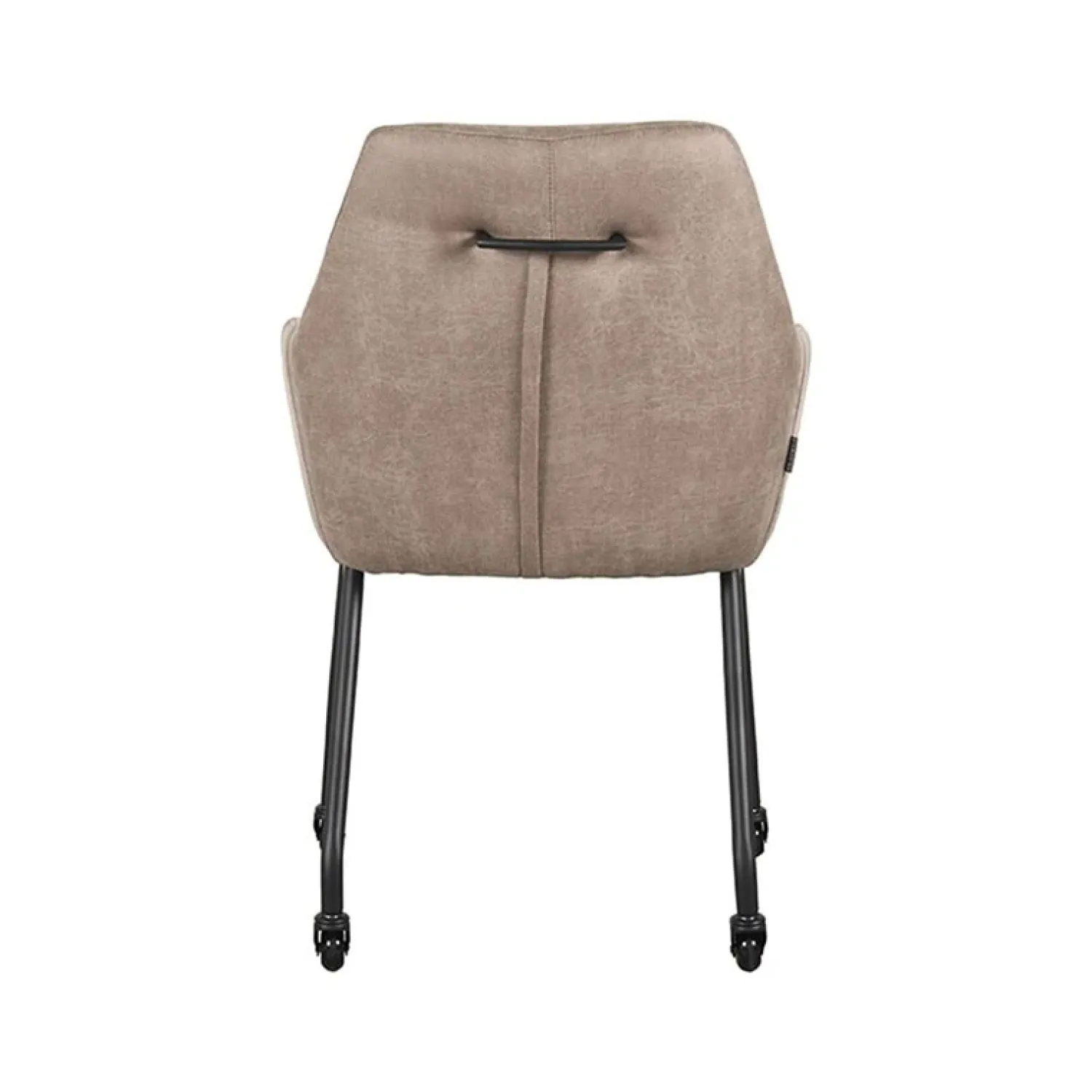 Cavetown Eetkamerstoelen|Eetkamerstoel Lenny taupe