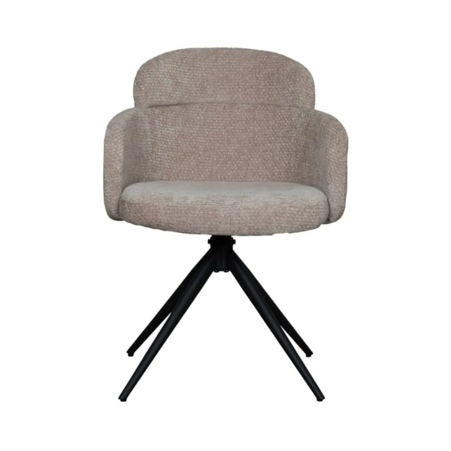 Label51 Eetkamerstoelen|Eetkamerstoel Levi Klei Stof