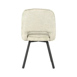 Label51 Eetkamerstoelen|Eetkamerstoel Lewis Beige Fluweel