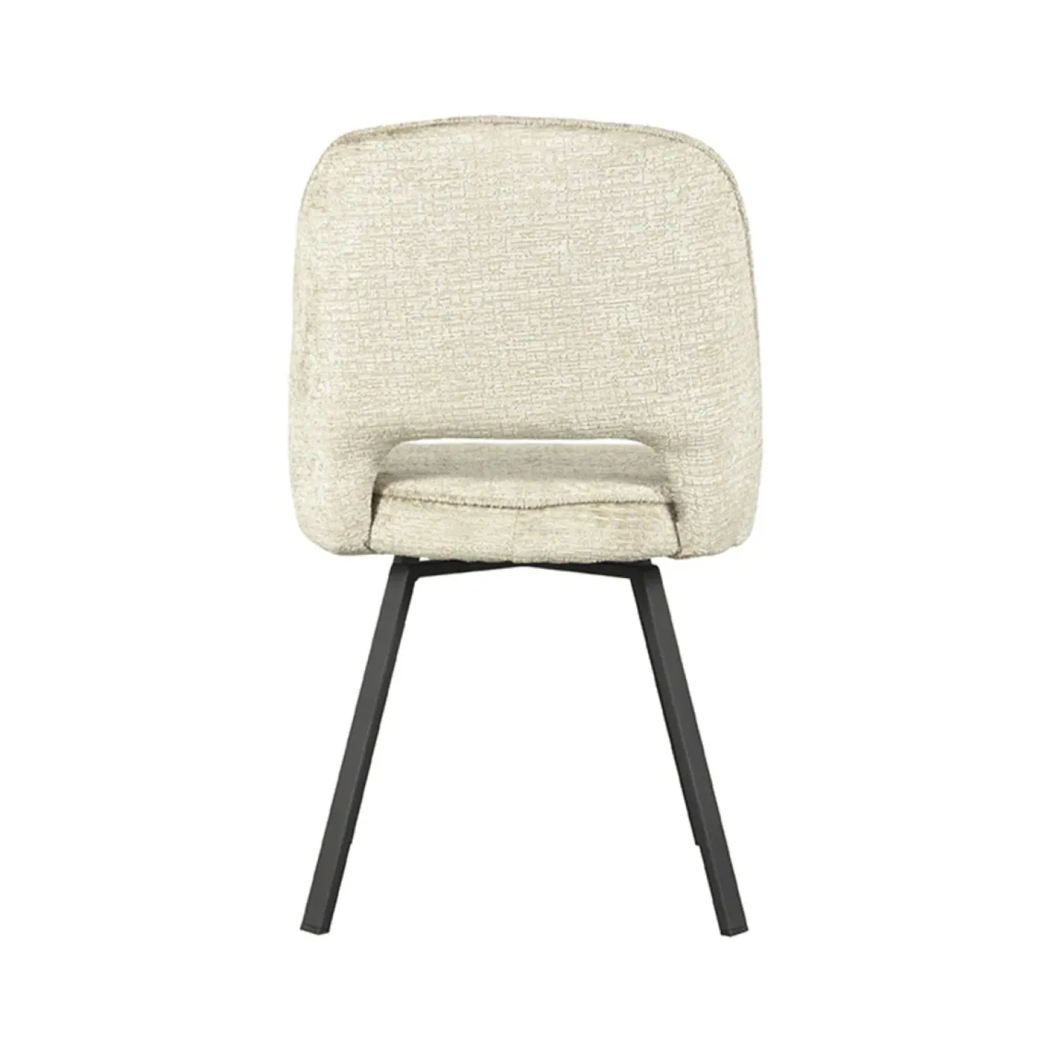 Label51 Eetkamerstoelen|Eetkamerstoel Lewis Beige Fluweel
