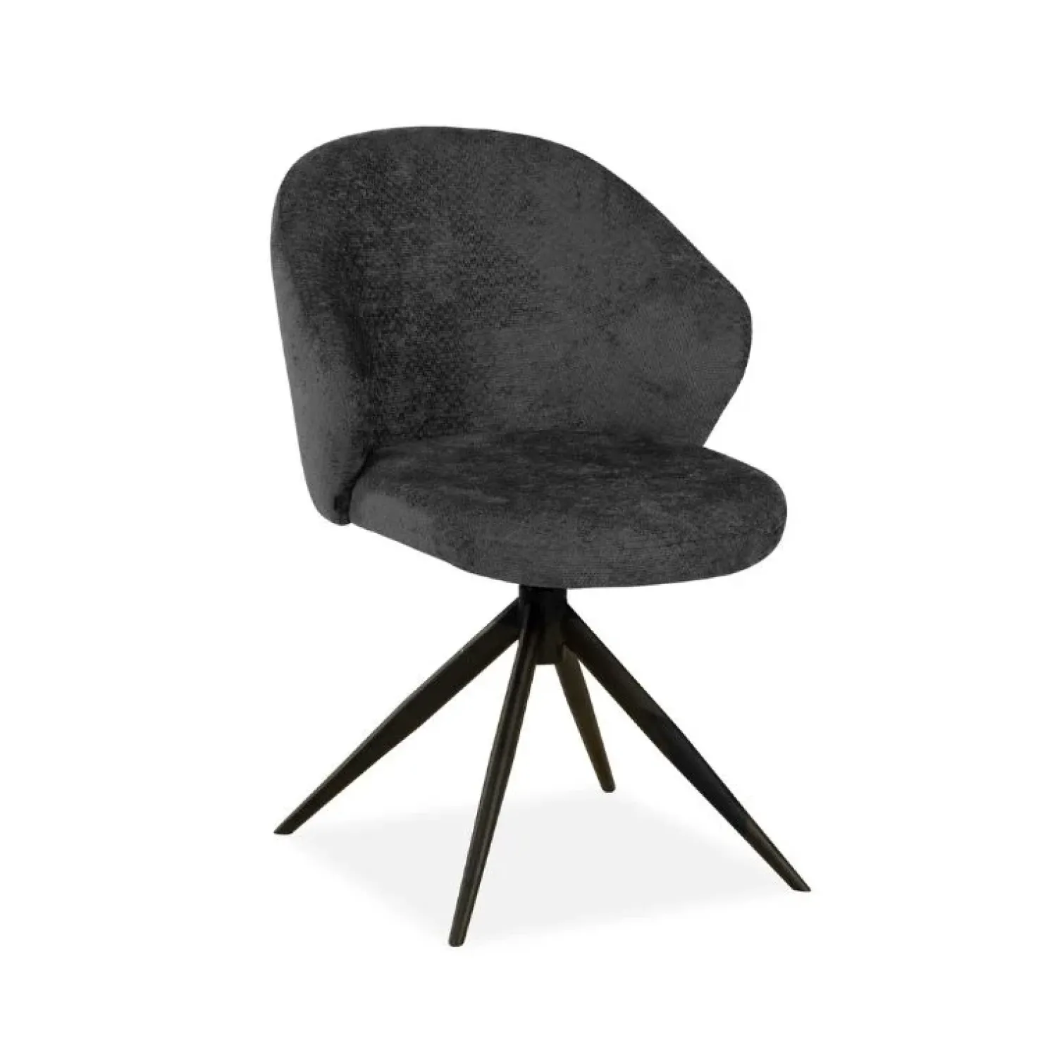 Maison Madera Eetkamerstoelen|Eetkamerstoel Liva Antraciet