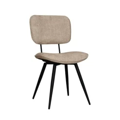 Label51 Eetkamerstoelen|Eetkamerstoel Liva Klei Stof
