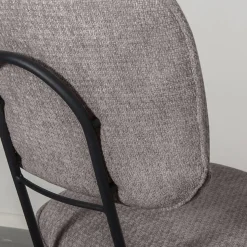 Label51 Eetkamerstoelen|Eetkamerstoel Liva Stone Stof