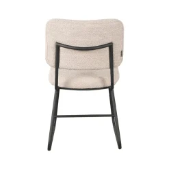 Label51 Eetkamerstoelen|Eetkamerstoel Noah Naturel Boucle