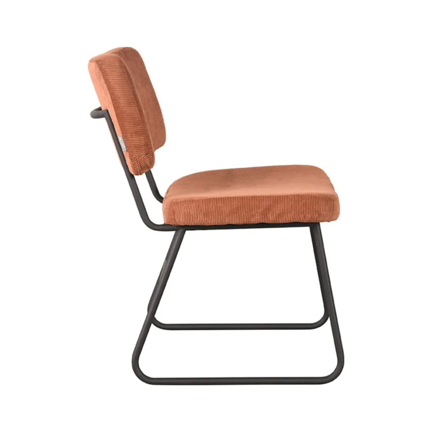 Label51 Eetkamerstoelen|Eetkamerstoel Noah Rust Stof