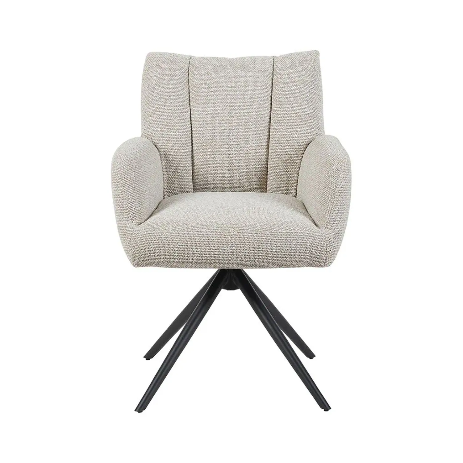 Label51 Eetkamerstoelen|Eetkamerstoel Padua Naturel Boucle