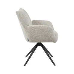 Label51 Eetkamerstoelen|Eetkamerstoel Padua Naturel Boucle