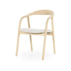 Eleonora Eetkamerstoelen|Eetkamerstoel Rayven Naturel