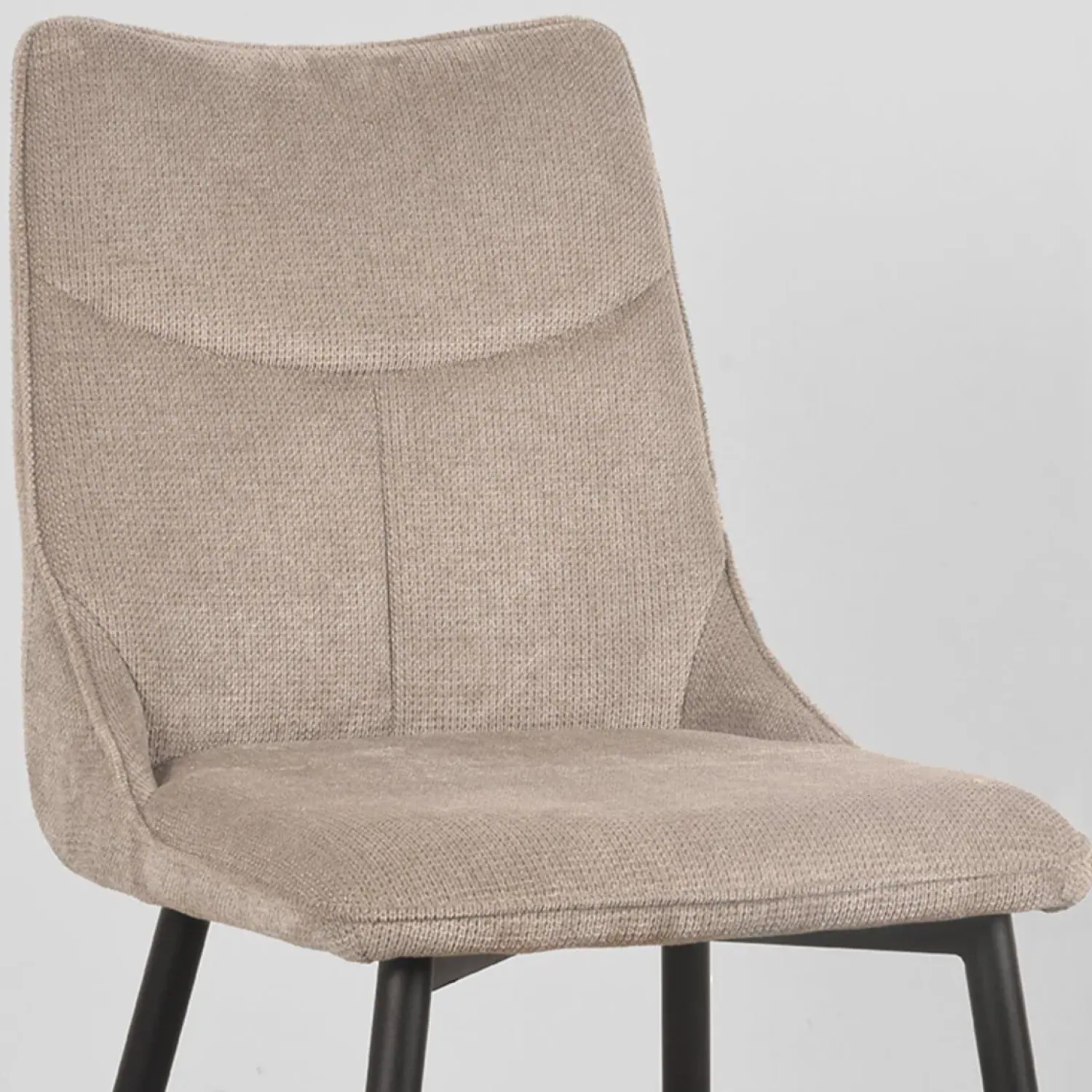 Label51 Eetkamerstoelen|Eetkamerstoel Riv 47x59x88cm Clay Stof