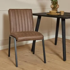 Furndea Eetkamerstoelen|Eetkamerstoel Ronda bruin