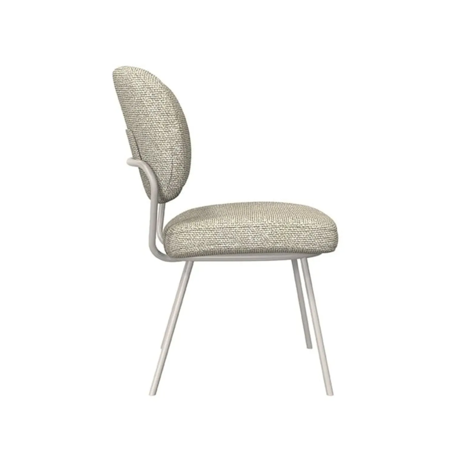Label51 Eetkamerstoelen|Eetkamerstoel Singapore Naturel Boucle