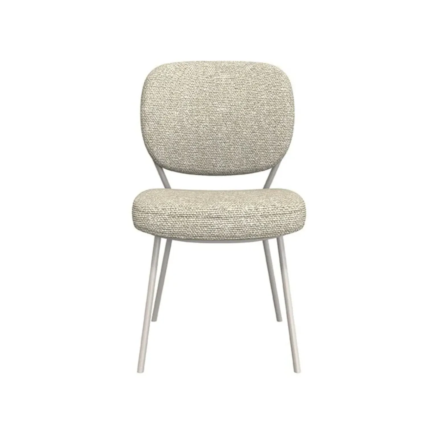 Label51 Eetkamerstoelen|Eetkamerstoel Singapore Naturel Boucle