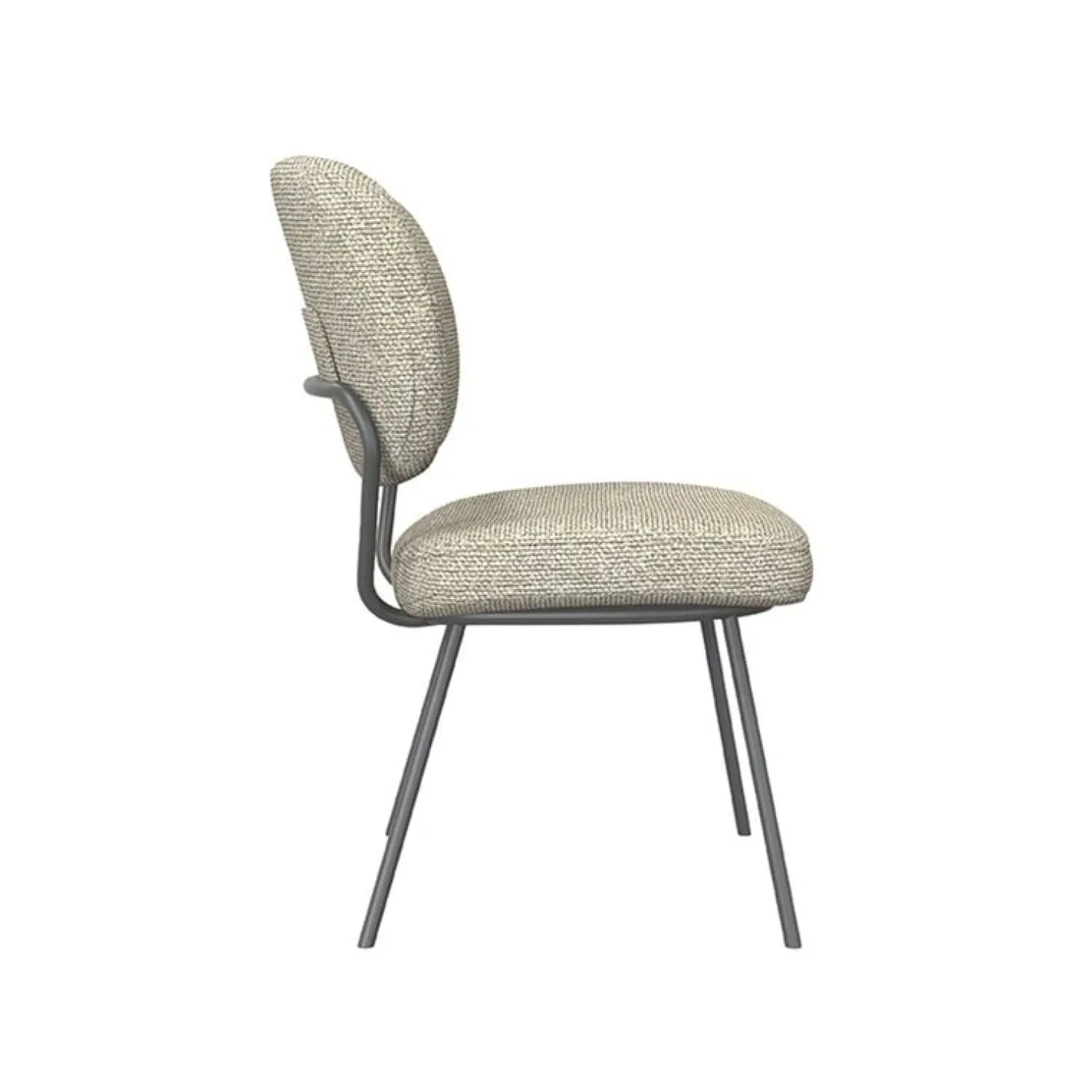 Label51 Eetkamerstoelen|Eetkamerstoel Singapore Naturel Boucle