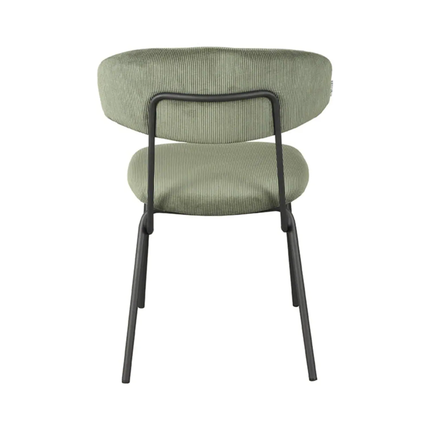 Label51 Eetkamerstoelen|Eetkamerstoel Zack Forest Ribcord